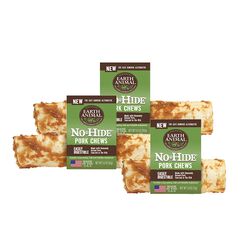 Earth Animal No-Hide Pork Chews for Dogs