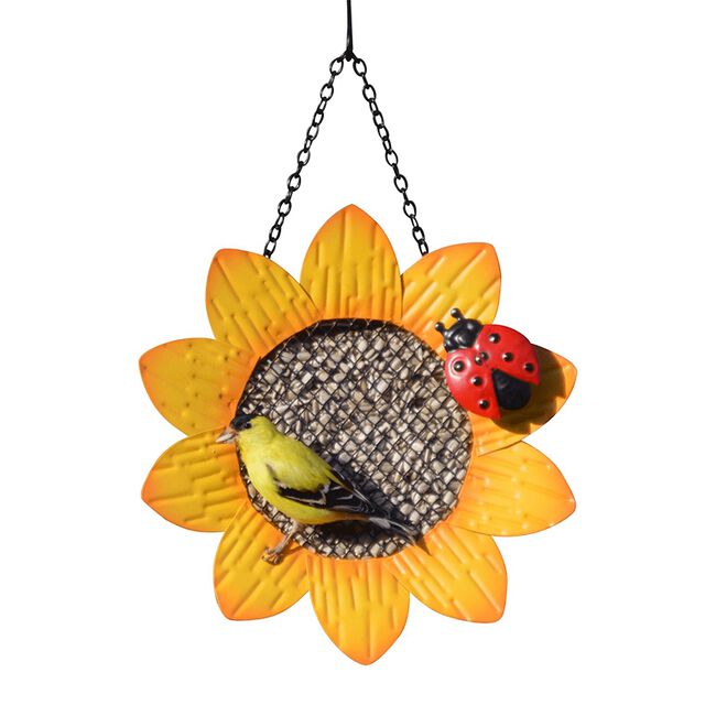 Sunflower Mesh Bird Feeder Yellow The Cheshire Horse