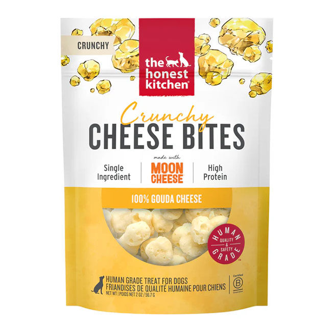 The Honest Kitchen Crunchy Cheese Bites for Dogs - Gouda - 2 oz image number null