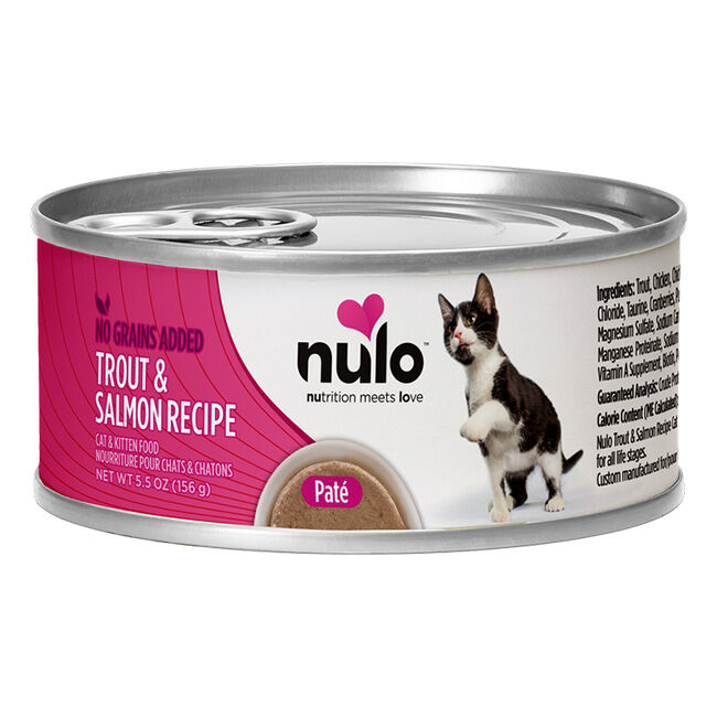 Nulo FreeStyle Cat & Kitten Food - Trout & Salmon Recipe - 5.5 oz image number null