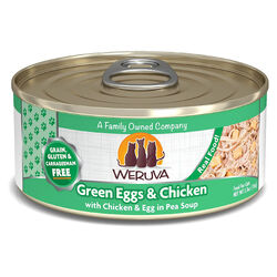 Weruva Classic Cat Food - Green Eggs & Chicken with Chicken & Egg in Pea Soup - 5.5 oz