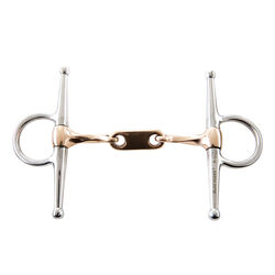 Korsteel Stainless Steel Copper Mouth Dr Bristol Full Cheek Bit