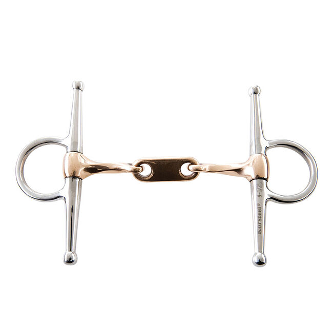 Korsteel Stainless Steel Copper Mouth Dr Bristol Full Cheek Bit image number null
