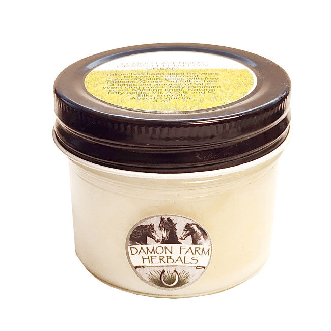 Damon Farm Herbals Lemon Lavender Grass-Fed Tallow Cream - 4 oz image number null