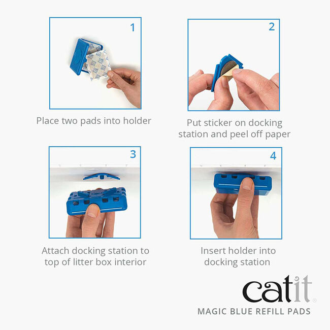 Catit Magic Blue Refill Pads image number null