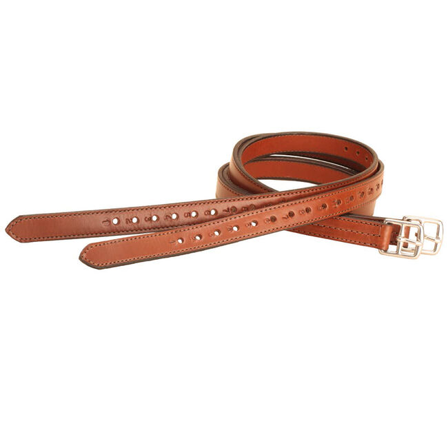 Tory Leather 1" Half Hole Stirrup Leathers - Oakbark image number null