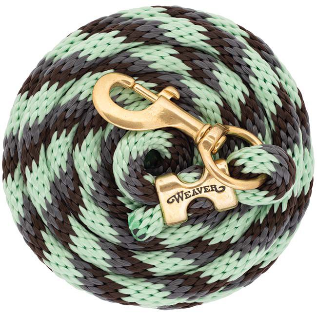 Weaver Equine Poly Lead Rope with Solid Brass 225 Snap image number null