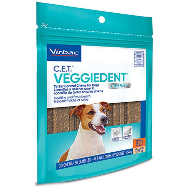 C.E.T. VeggieDent Tartar Control Chews for Dogs The Cheshire Horse