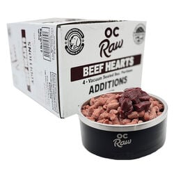 OC Raw Frozen Beef Hearts - 2 lb