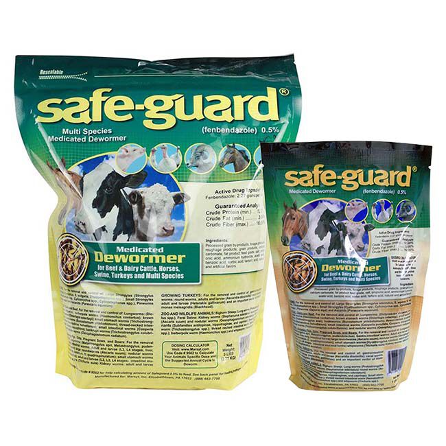 Merck Safe-Guard 0.5% - Multi-Species Medicated Dewormer Pellets image number null