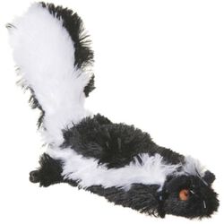Ethical Pet Flippin’ Skinneeez Interactive Catnip Cat Toy - Skunk