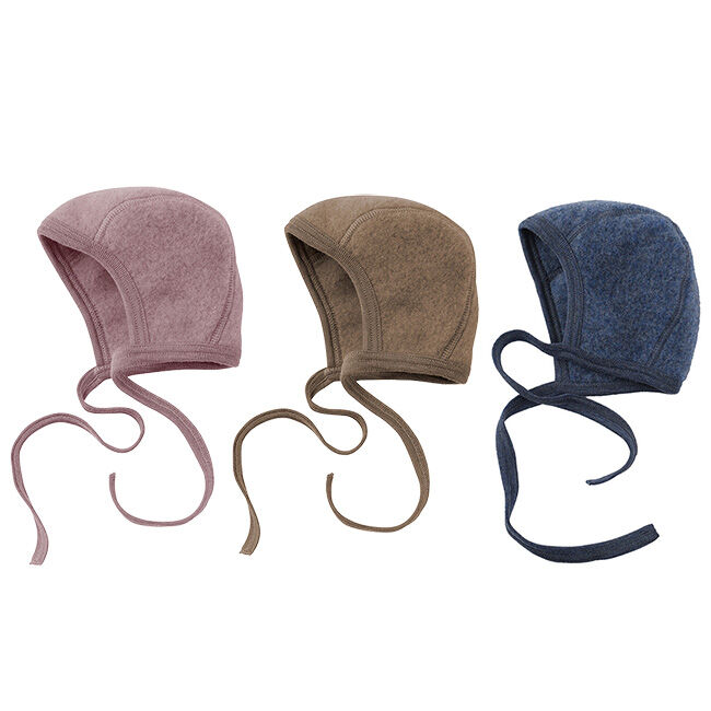 Engel Baby 100% Wool Fleece Bonnet image number null