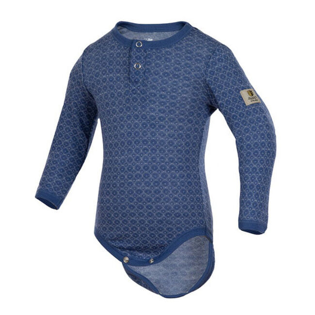 Janus Kids' Pattern Print Long Sleeved Onesie - Blue image number null