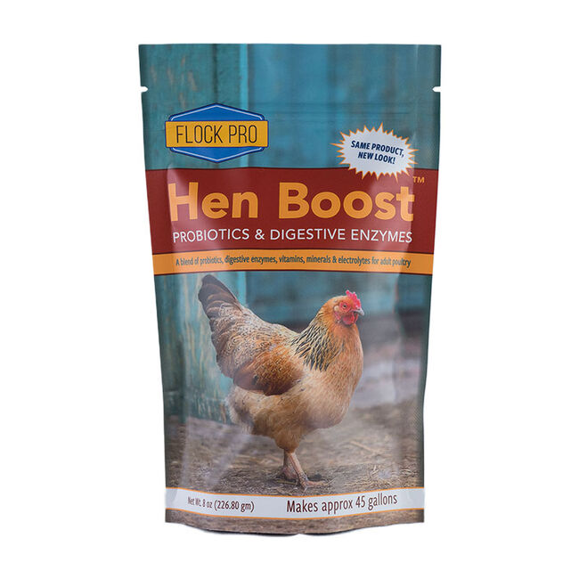Animal Health Solutions Flock Pro Hen Boost - Probiotics & Digestive Enzymes image number null
