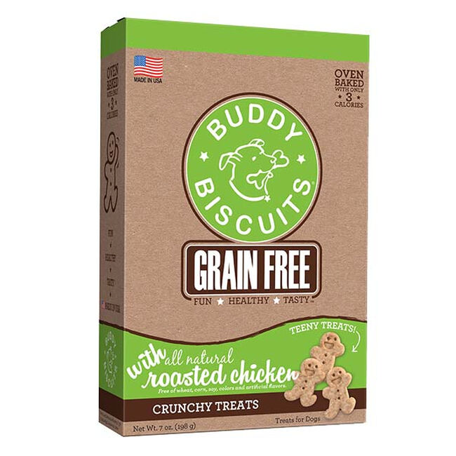 Buddy Grain Free Oven Baked Biscuits Roasted Chicken Dog Treats image number null