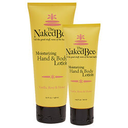 The Naked Bee Moisturizing Hand & Body Lotion - Vanilla, Rose & Honey