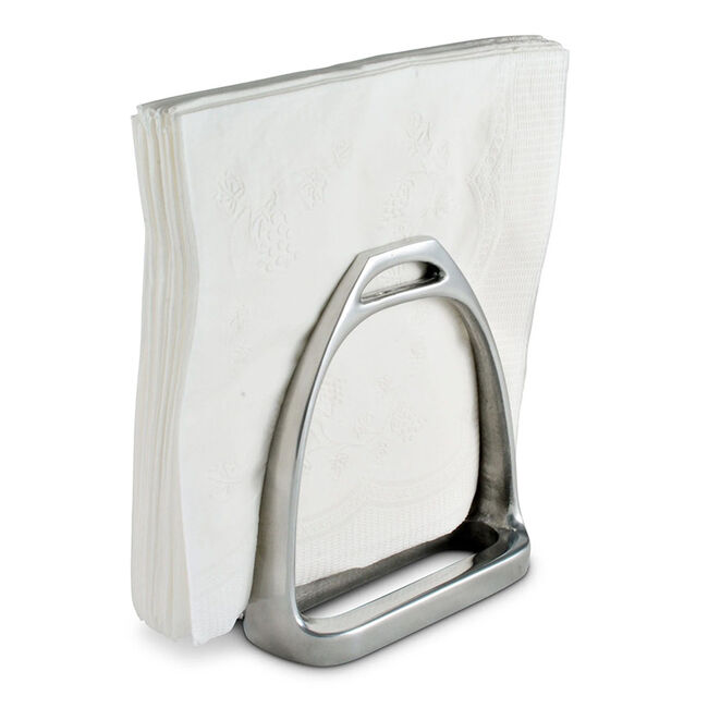 Arthur Court Napkin Holder - Stirrups image number null