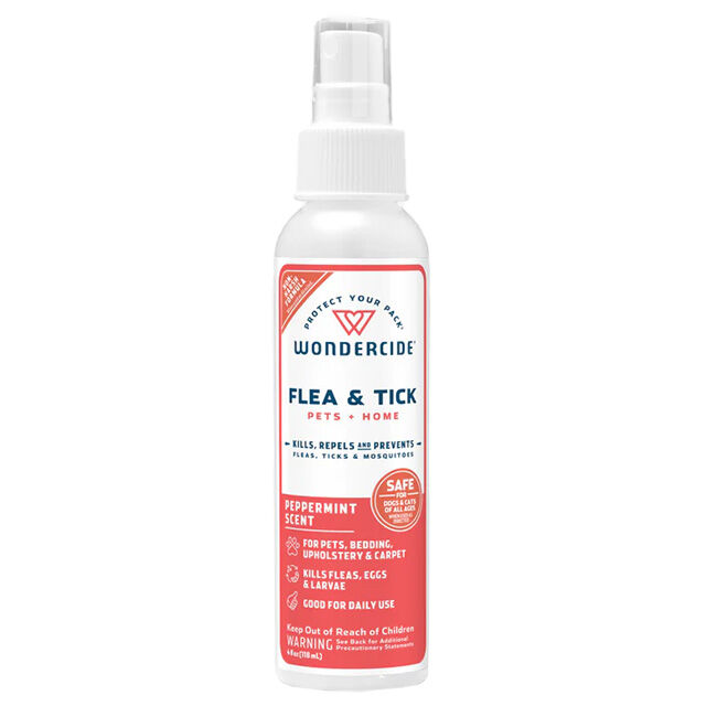 Wondercide Flea & Tick Spray for Pets & Home with Natural Essential Oils - Peppermint Scent image number null
