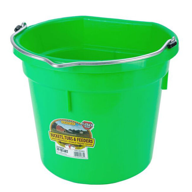 Little Giant DuraFlex Flatback Bucket - 20-Quart Capacity image number null