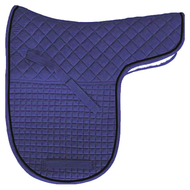 PRI Double Back Cotton Quilted Contour Dressage Pad image number null