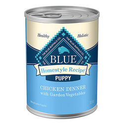 Blue Buffalo Homestyle Puppy Food - Chicken Dinner with Garden Vegetables - 12.5 oz