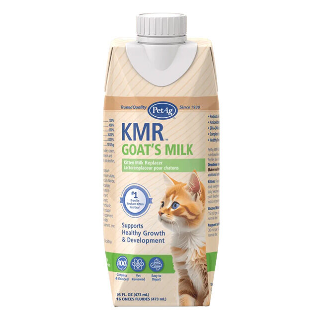 PetAg KMR Goat's Milk Kitten Milk Replacer - 16 oz image number null
