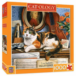 Leanin' Tree 1000-Piece Cat-ology Puzzle - Gerschwin
