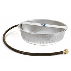 Pet Lodge Galvanized Ever Full Pet Bowl - 13-Quart Capacity