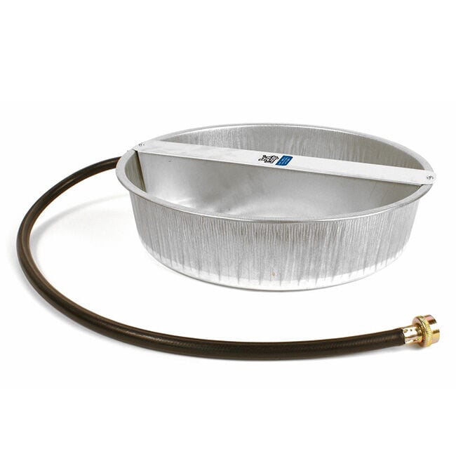 Miller 13-Quart Galvanized Ever Full Pet Bowl image number null