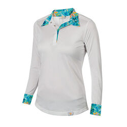 Shires Aubrion Women's Equestrian Style Show Shirt - Summer Daze