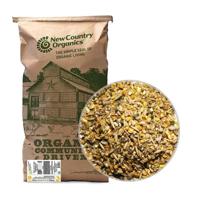 New Country Organics Soy-Free Chicken Grower/Broiler Feed - 40 lb image number null