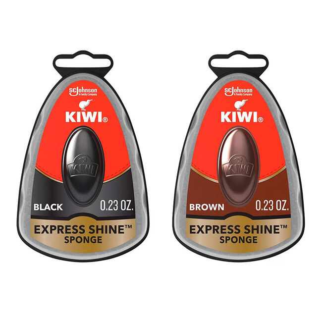 Kiwi Select Express Shine Sponge - Brown