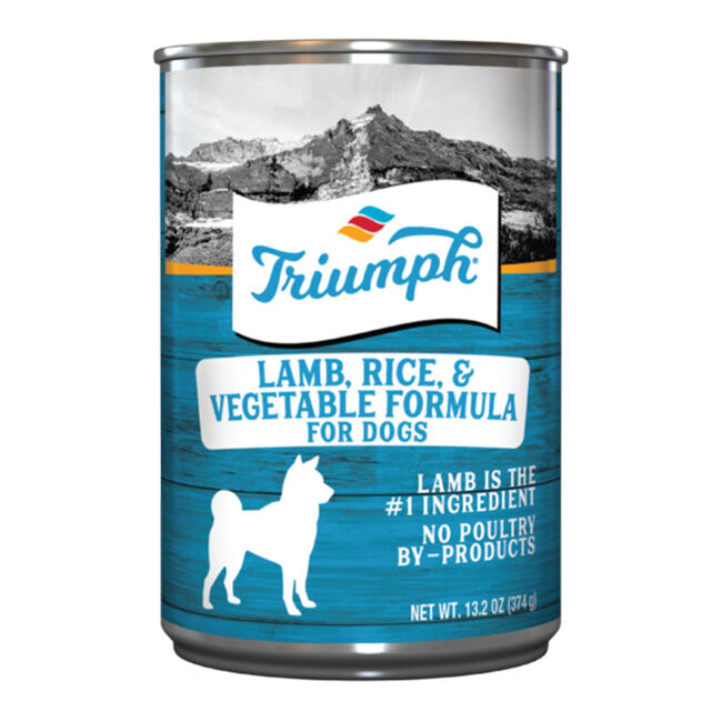 Triumph Lamb, Rice & Vegetables Canned Dog Food image number null