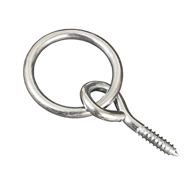 Jacks Screw Eye with 2-1/2" Ring image number null
