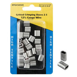 Zareba Gritted Crimping Sleeves 2-3 - 25-Pack