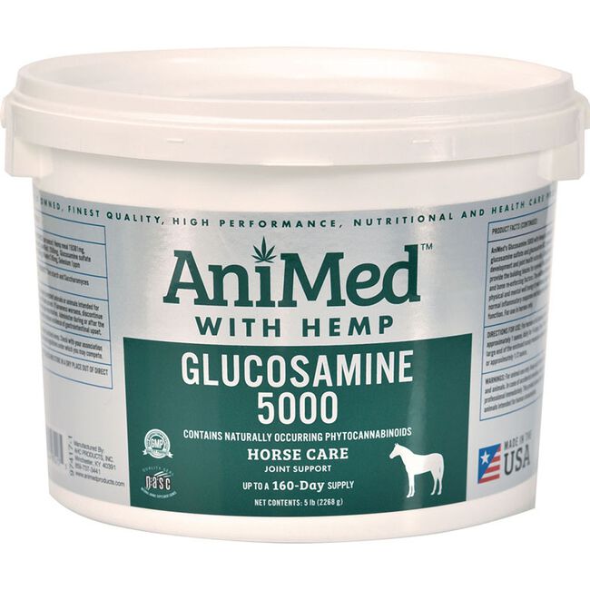 AniMed Glucosamine 5000 with Hemp The Cheshire Horse