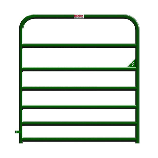 Behlen Gate 1-5/8" 16/22 Gauge 7 Rail Green image number null