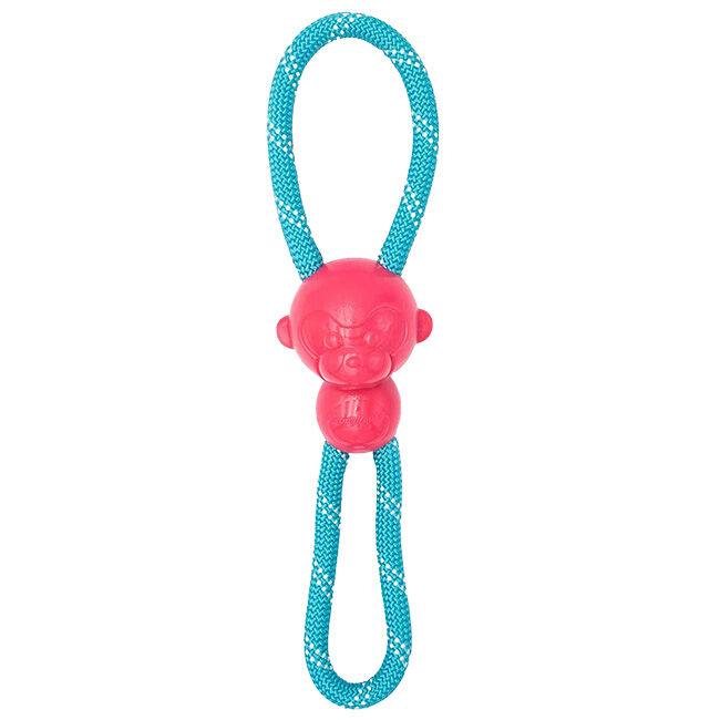 ZippyPaws ZippyTuff RopeTugz Pink Monkey The Cheshire Horse