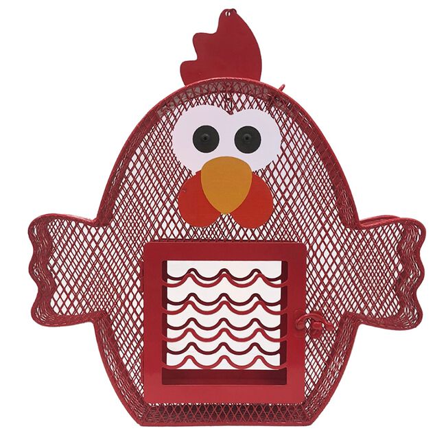 Chicken Suet & Seed Dual Birdfeeder image number null