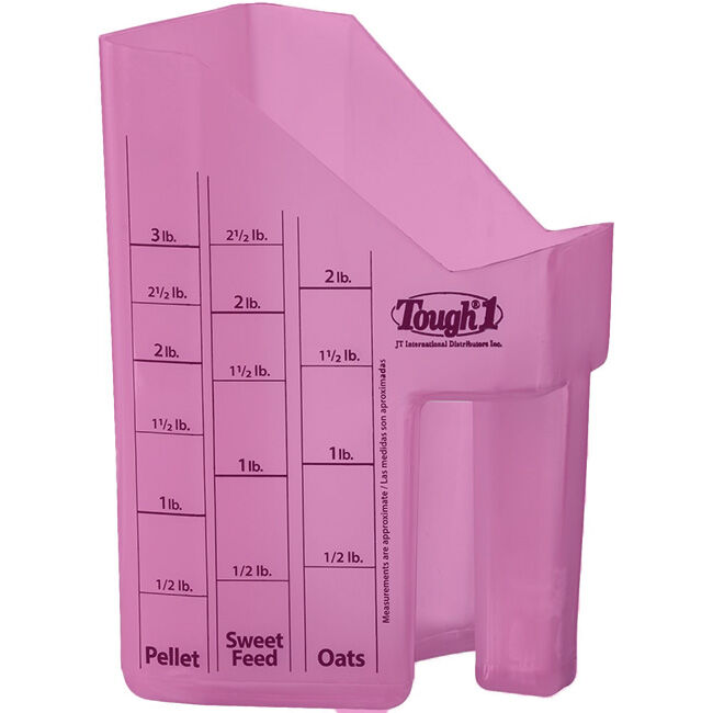Tough1 Feed Scoop with Measurements image number null