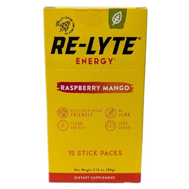 Redmond Life Re-Lyte Energy Sticks - Raspberry Mango - 15 Sticks image number null