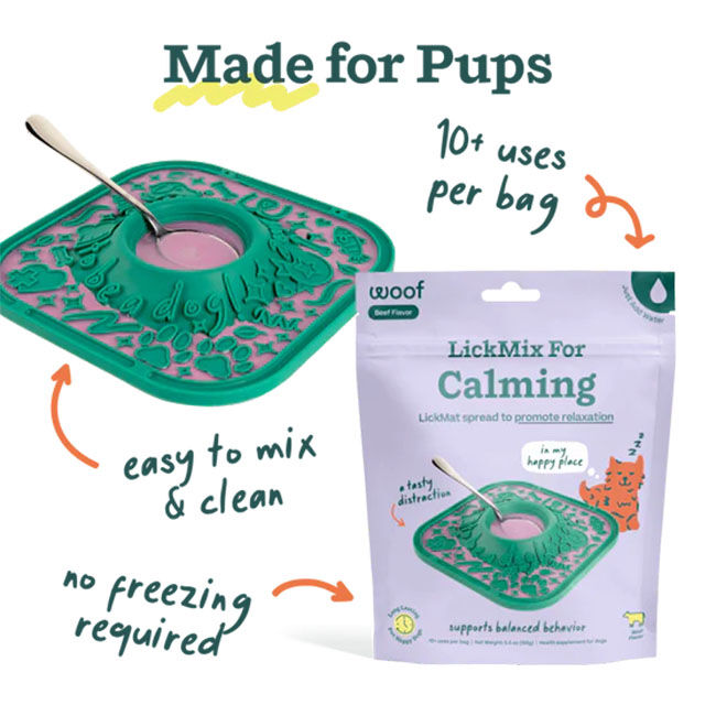 Woof LickMix - Calming - 5.5 oz image number null