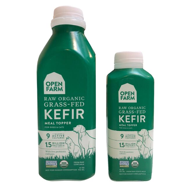 Open Farm Raw Organic GrassFed Kefir Topper for Dogs & Cats