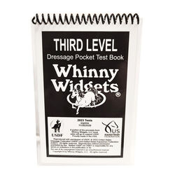 Whinny Widgets 2023 Third Level Dressage Test Book