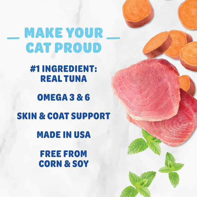 Shameless Pets Crunchy Cat Treats - Fintastic Catnip with Real Tuna & Catnip - 2.5 oz image number null