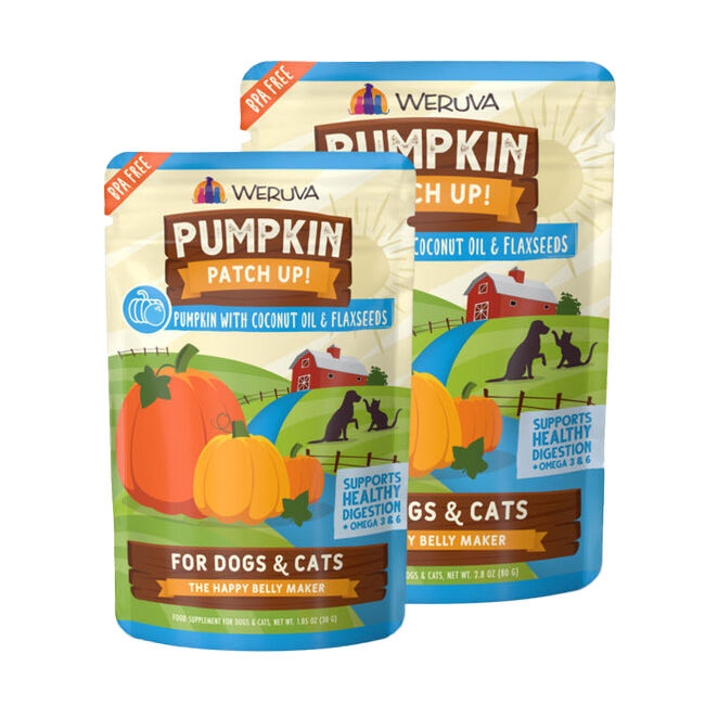 Weruva Pumpkin Patch Up Pumpkin w/ Coconut Oil & Flaxseeds Supplement for Cats & Dogs image number null