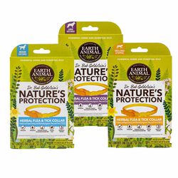Earth Animal Nature's Protection Flea and Tick Herbal Collar for Dogs