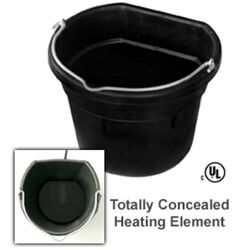 Farm Innovators 18 qt Heated Flat-back Bucket