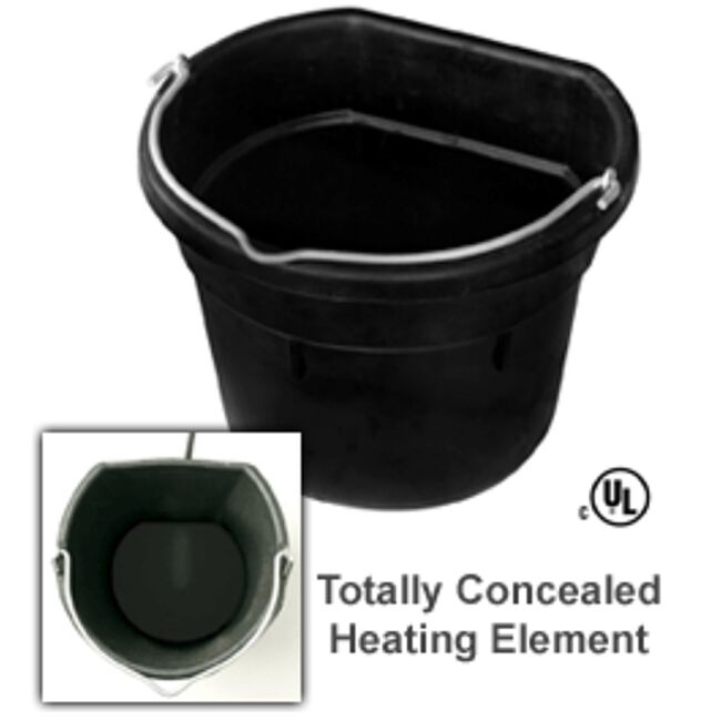 Farm Innovators 18 qt Heated Flat-back Bucket  image number null