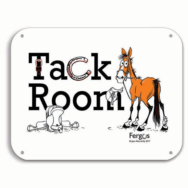 Kelley Equestrian "Tack Room" Fergus Sign image number null